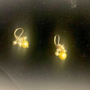 Pearl earrings